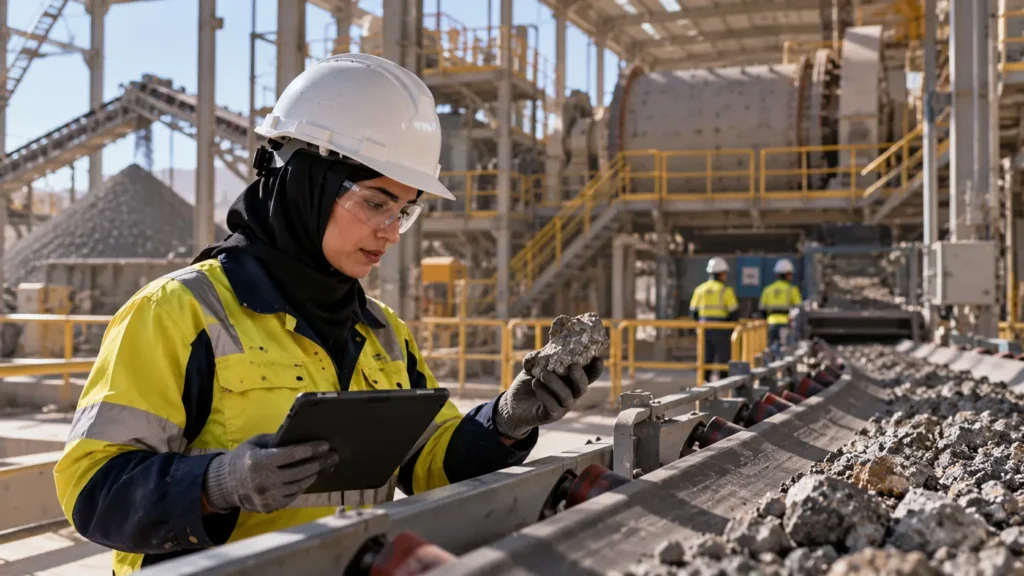 «محیط کار مهندس معدن چگونه است؟ با کار مهندس معدن در دفتر فنی معدن، سایت معدنی، کارخانه فرآوری و دیگر محیط‌های شغلی این رشته آشنا شوید.