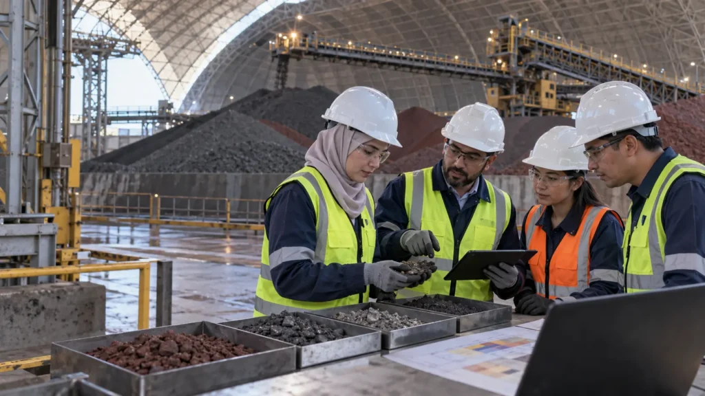 بلندینگ خوراک چگونه نوسان عیار کارخانه‌های فرآوری را کنترل می‌کند؟ بررسی اختلاط سنگ آهن، کنترل عیار خوراک و تأثیر کیفیت خوراک بر تولید کنسانتره.